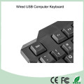 Erstaunlich niedriger Preis USB wasserdichte Tastatur (KB-1688-B)